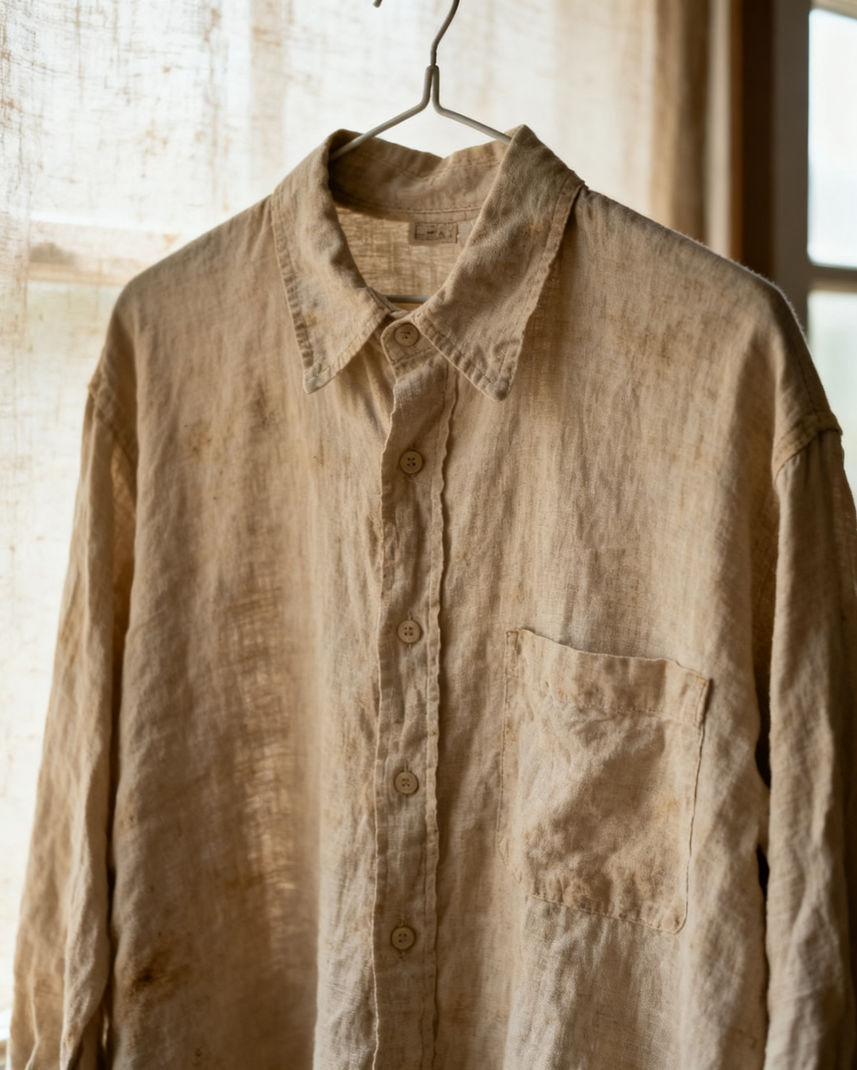 Oatmeal Linen Shirt